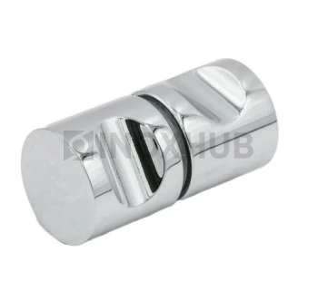 Кноб (696 PC), стекло 6.0-12.0 мм, полированный хром