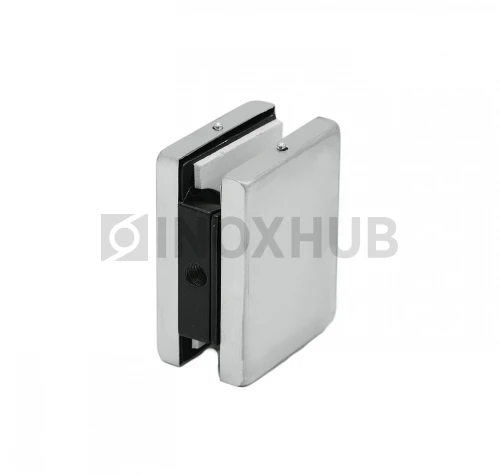 Коннектор (191S SSS) стена-стекло с анкером, стекло 10-12 мм, нерж. сталь матовая