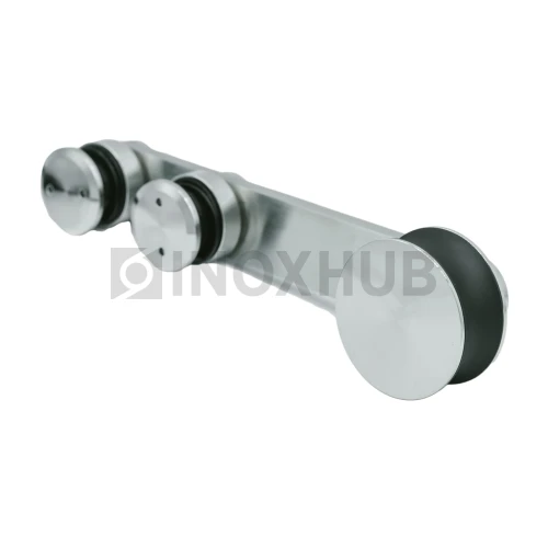 Каретка (810a SSS) плоская без зенковки, нерж. сталь матовая