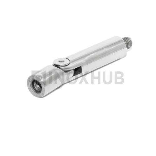 Наконечник штырь регулируемый для основания, Ø14.0 мм, AISI 304, GRIT 600