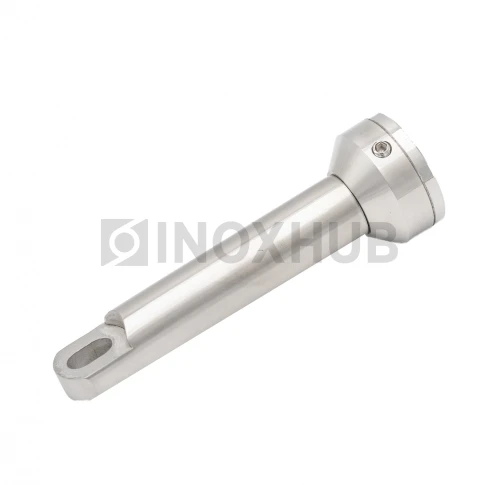 Крепление без стеклодержателя 103 мм (203-103 SSS), AISI 304, нерж. сталь матовая