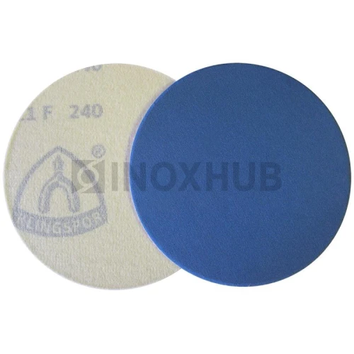 Самозацепляемый шлифовальный круг циркон., Ø125 мм, P120 (50 шт. в упаковке)