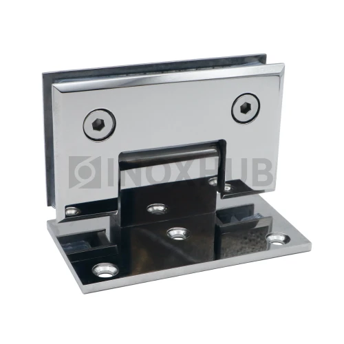 Петля (305 PSS) стена-стекло (c фаской) одностороннее крепление, нерж. сталь полированная