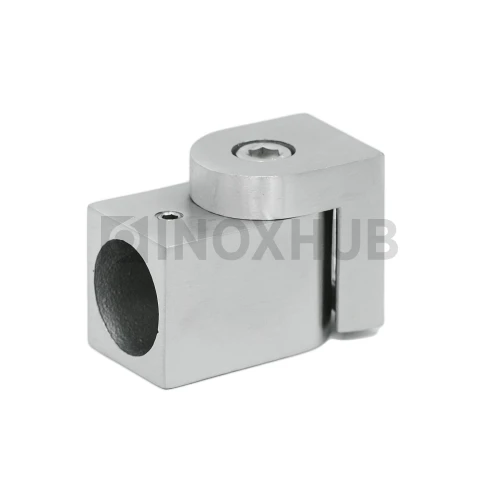 Держатель штанги (908 SSS) поворотный, штанга Ø19 мм, нерж. сталь матовая