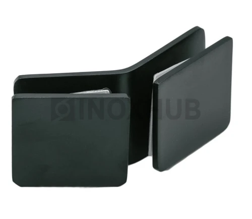 Коннектор (736 BLC) стекло-стекло 135°, Черный мат