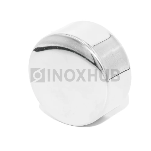 Заглушка для деревянного и пластикового поручня, Ø49.0 мм, AISI 304, GRIT 600