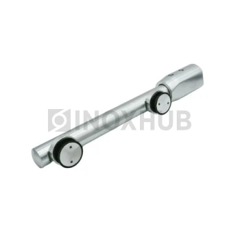 Петля нижняя (710 SSS) под зенковку, нерж. сталь матовая