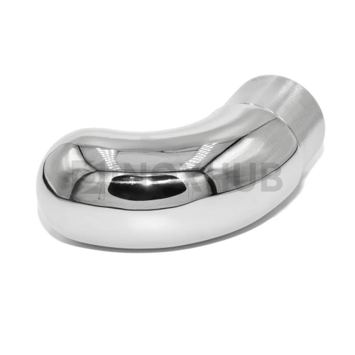 Отвод оконечный, Ø38.1×1.5 мм, AISI 304, GRIT 600