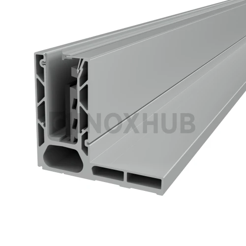 Профиль 120 БАЗА комплект, 134.0×120.0×6000 мм, Анодированный алюминий