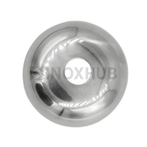 Низ стойки малый декоративный, Ø12.0×50.0 мм, AISI 304, GRIT 600