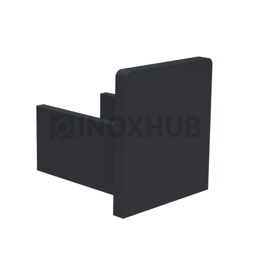 Заглушка для П швеллер 22, пластик черный