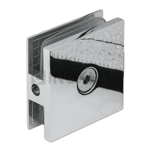 Коннектор (721 PC) стекло-стена, 1 отверстие, полированный хром