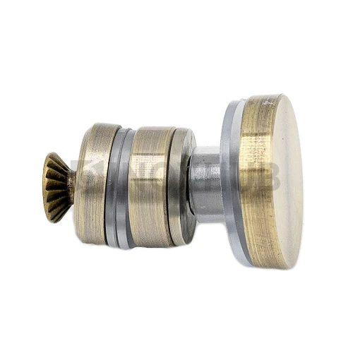 Крепление (449 Bronze) трека 30×10 к стеклу, под Бронзу