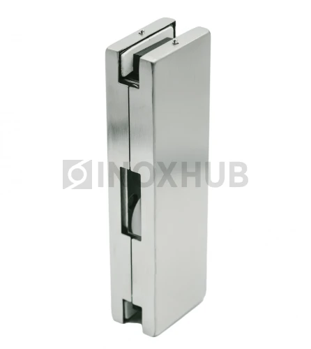 Ответная часть (150K SSS) на стекло для замка центрального, нерж. сталь матовая