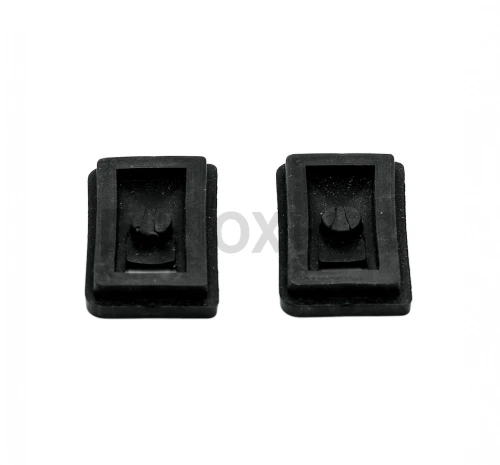 Комплект уплотнительных резинок в квадратный стеклодержатель штамп. (1 компл/2 шт), стекло 10.0 мм