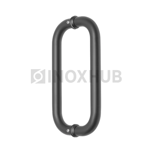 Ручка-скоба (201 BLC), 19х201мм, Черный мат