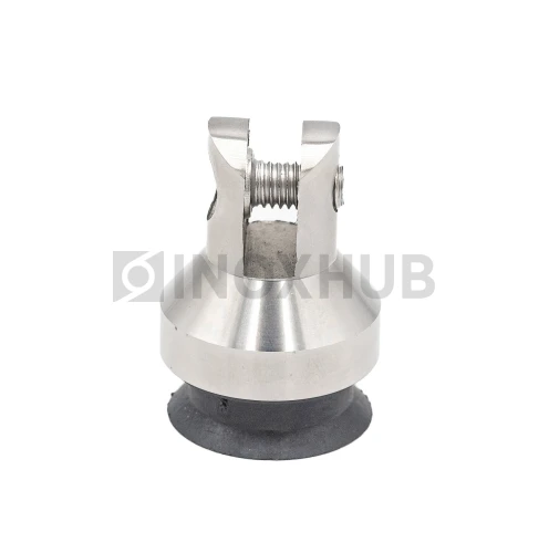 Точечное крепление (545 SSS) стекло-штанга под зенковку, AISI 304, нерж. сталь матовая