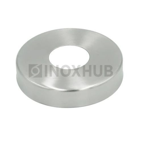 Низ стойки большой декоративный, Ø38.1×105.0 мм, AISI 304, GRIT 320