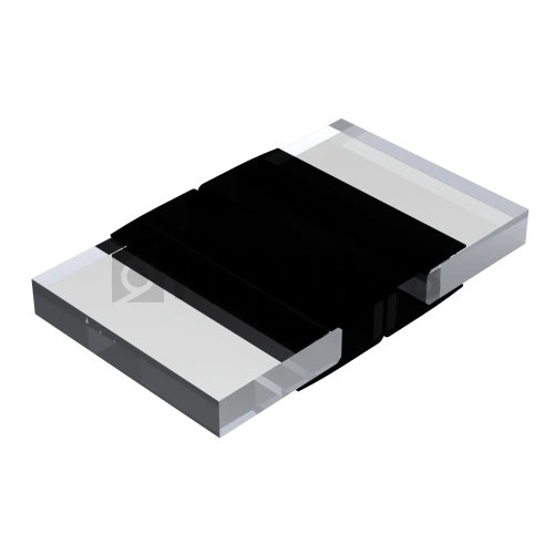 Профиль (209А-8 BLC) магнит 180º, L=2200 (1компл/2 шт), стекло 8.0 мм, ПВХ Черный мат