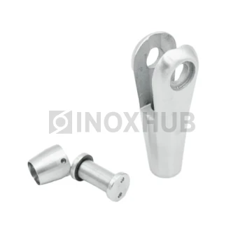 Наконечник для крепления тяги правый, M14 шаг Р=2, AISI 316, GRIT 320 