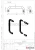 Ручка-полотенцесушитель (621-275 BLC), Ø25.0 м/о 275 мм, Черный мат