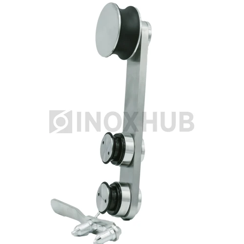 Каретка (810 SSS) плоская под зенковку, нерж. сталь матовая