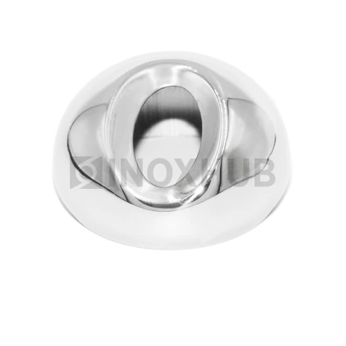 Соединение поручня со стойкой под 30°, Ø50.8 мм, AISI 316, GRIT 600