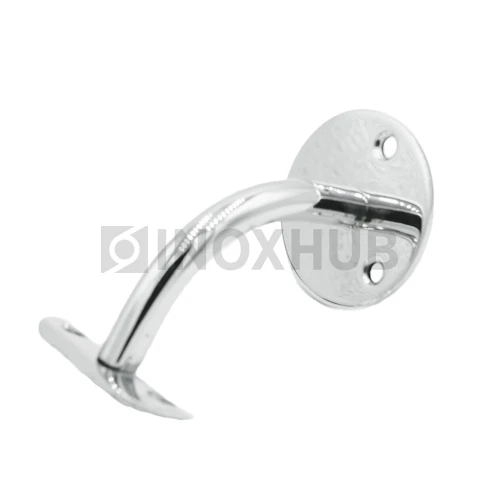 Крепление пристенного поручня с ложементом (Ø50.8) (комб), AISI 304, GRIT 600