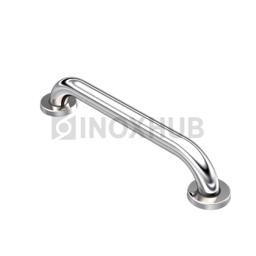 Поручень настенный прямой, L=400 мм, Ø38 мм, AISI 201, GRIT 600