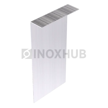 Накладка на профиль 102 CONST, 16.0х102.0 мм, L=2500 мм, GRIT 320