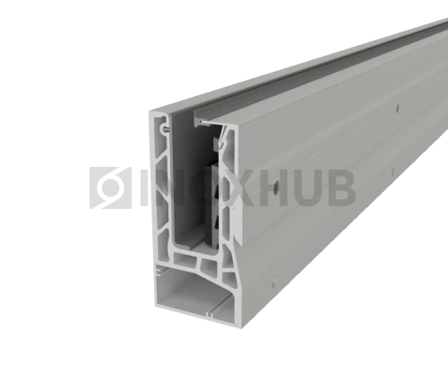 Профиль 133 БАЗА комплект для бокового крепления, 6000 мм, Анодированный алюминий