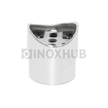 Наконечник седловина, Ø38.1×Ø50.8 мм, AISI 304, GRIT 600