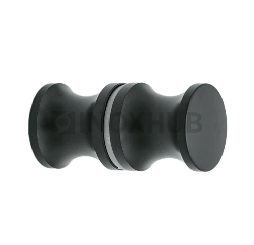 Кноб (691 BLC), стекло 6.0-12.0 мм, Черный мат