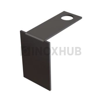 Торцевая заглушка для Профиль п-обр. (756 GM), 19×13 мм, антрацит