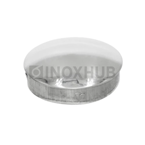 Заглушка забивная штамп., Ø60.3 мм, AISI 304, GRIT 600