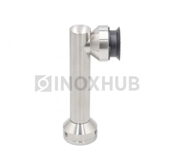 Крепление стекло-стена (205-103 SSS) под зенковку, AISI 304, нерж. сталь матовая