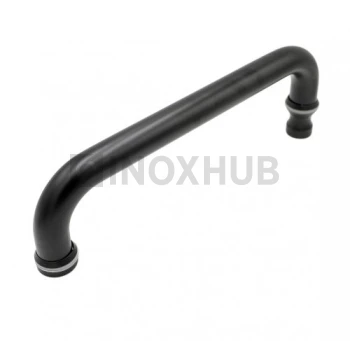 Ручка-полотенцесушитель (621-275 BLC), Ø25.0 м/о 275 мм, Черный мат