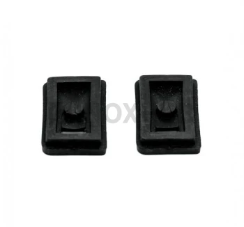 Комплект уплотнительных резинок в квадратный стеклодержатель штамп. (1 компл/2 шт), стекло 10.0 мм