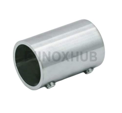 Соединитель штанги (901 SSS), штанга Ø19 мм,  нерж. сталь матовая