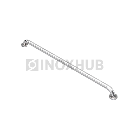 Поручень настенный прямой, L=1200 мм, Ø38 мм, AISI 201, GRIT 600