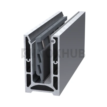 Профиль 106 БАЗА комплект, 62.0×106.0×6000 мм, неанодированный алюминий