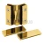 Петля (515 Gold) стекло-стекло, без реза уплотнителя, с декоративными крышками, под Золото