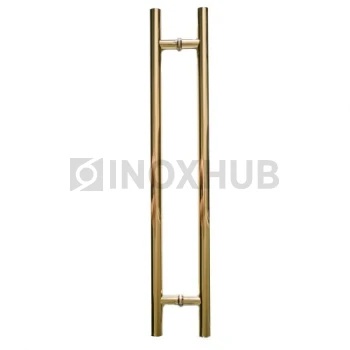 Ручка (633-800 Gold) 32×625×800 мм, стекло 8-12 мм, под Золото