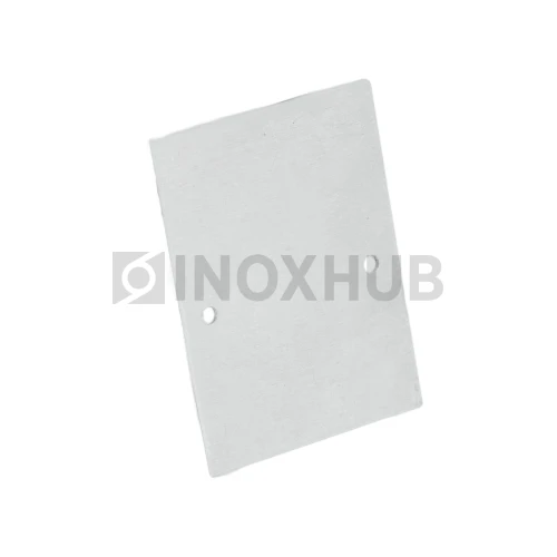 Торцевая заглушка на профиль 80, Анодированный алюминий