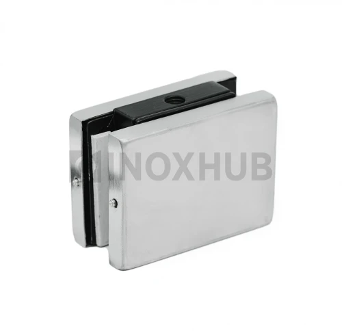 Коннектор (191S SSS) стена-стекло с анкером, стекло 10-12 мм, нерж. сталь матовая