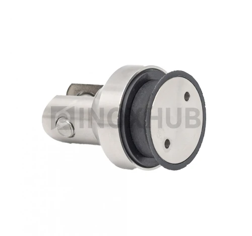 Точечное крепление (545 SSS) стекло-штанга под зенковку, AISI 304, нерж. сталь матовая