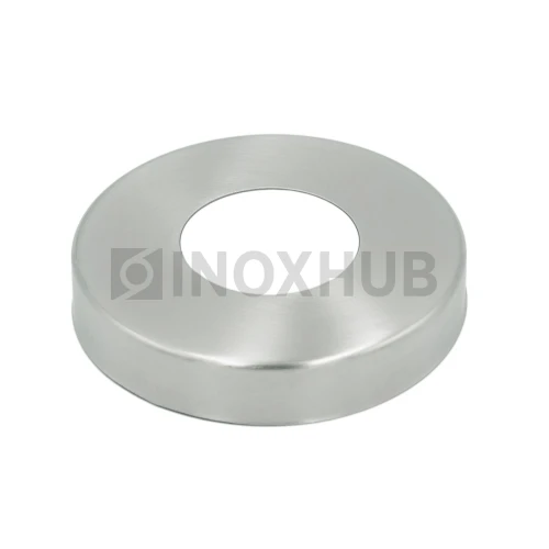 Низ стойки большой декоративный, Ø38.1×84.0 мм, AISI 304, GRIT 320