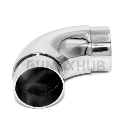 Отвод со вставками, Ø50.8×1.5 мм, AISI 304, GRIT 600