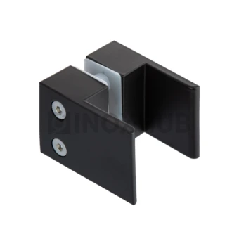 Кноб (972 BLC) для стекла 6-12 мм, Черный мат