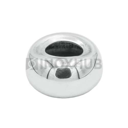 Соединение поручня со стойкой штамп. под 90°, Ø42.4 мм, AISI 201, GRIT 600